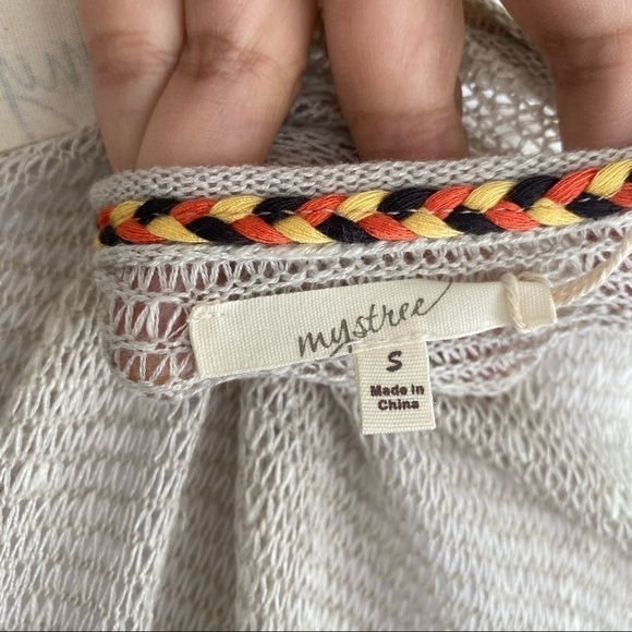 Bohemian asymmetrical Tunic top NEW - Picture 8 of 8